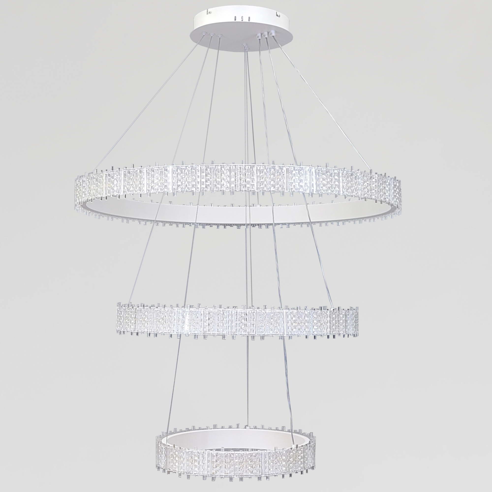 Люстра № WG5129/80+60+40WH