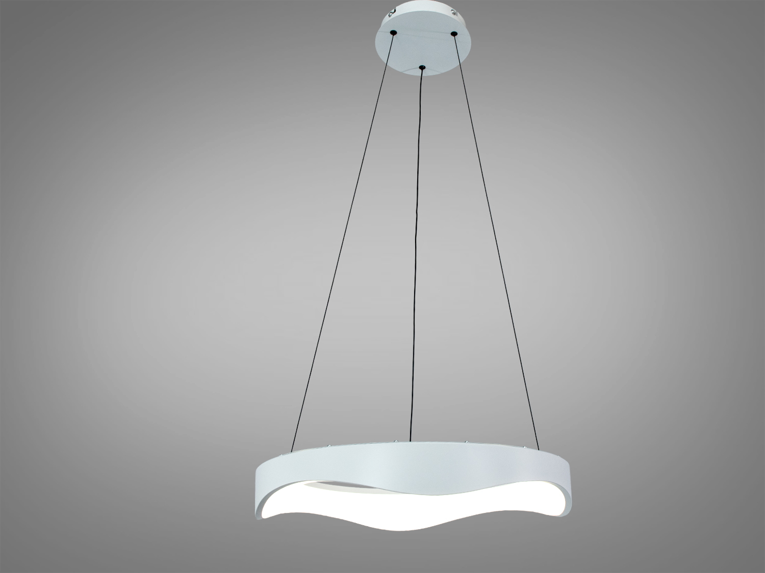 Підвісна люстра 0471AWH, біла