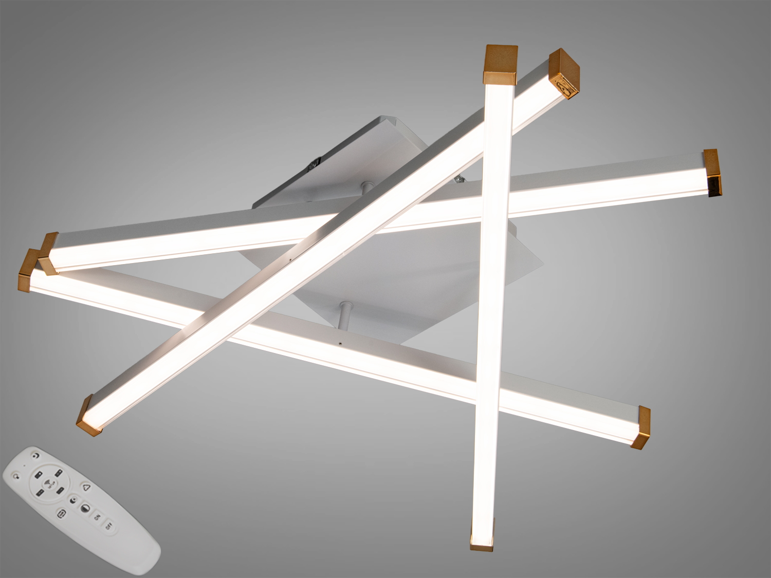 Стельова люстра LED 2535WHDIM, біла
