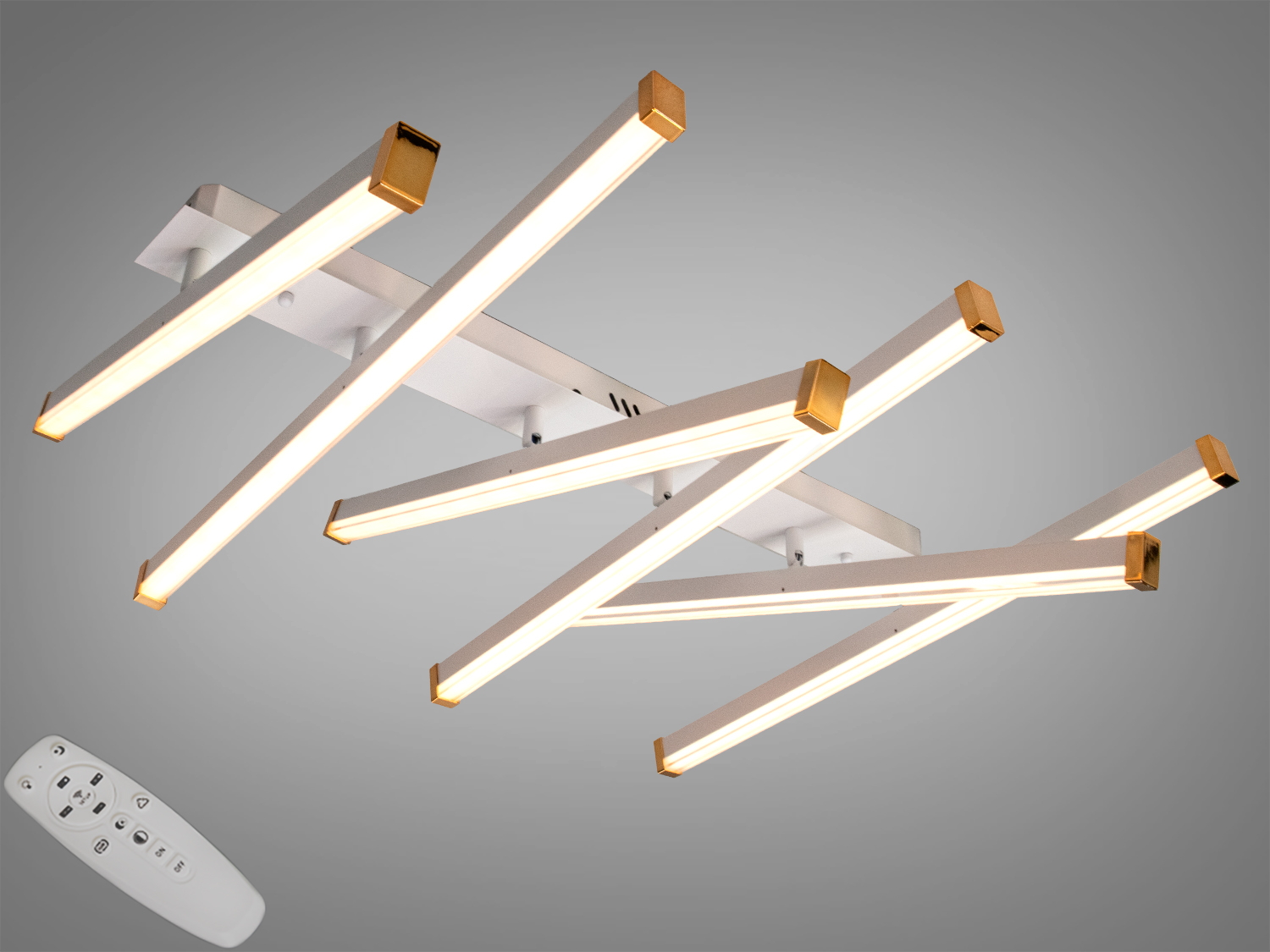 Стельова люстра LED 2536WH, біла