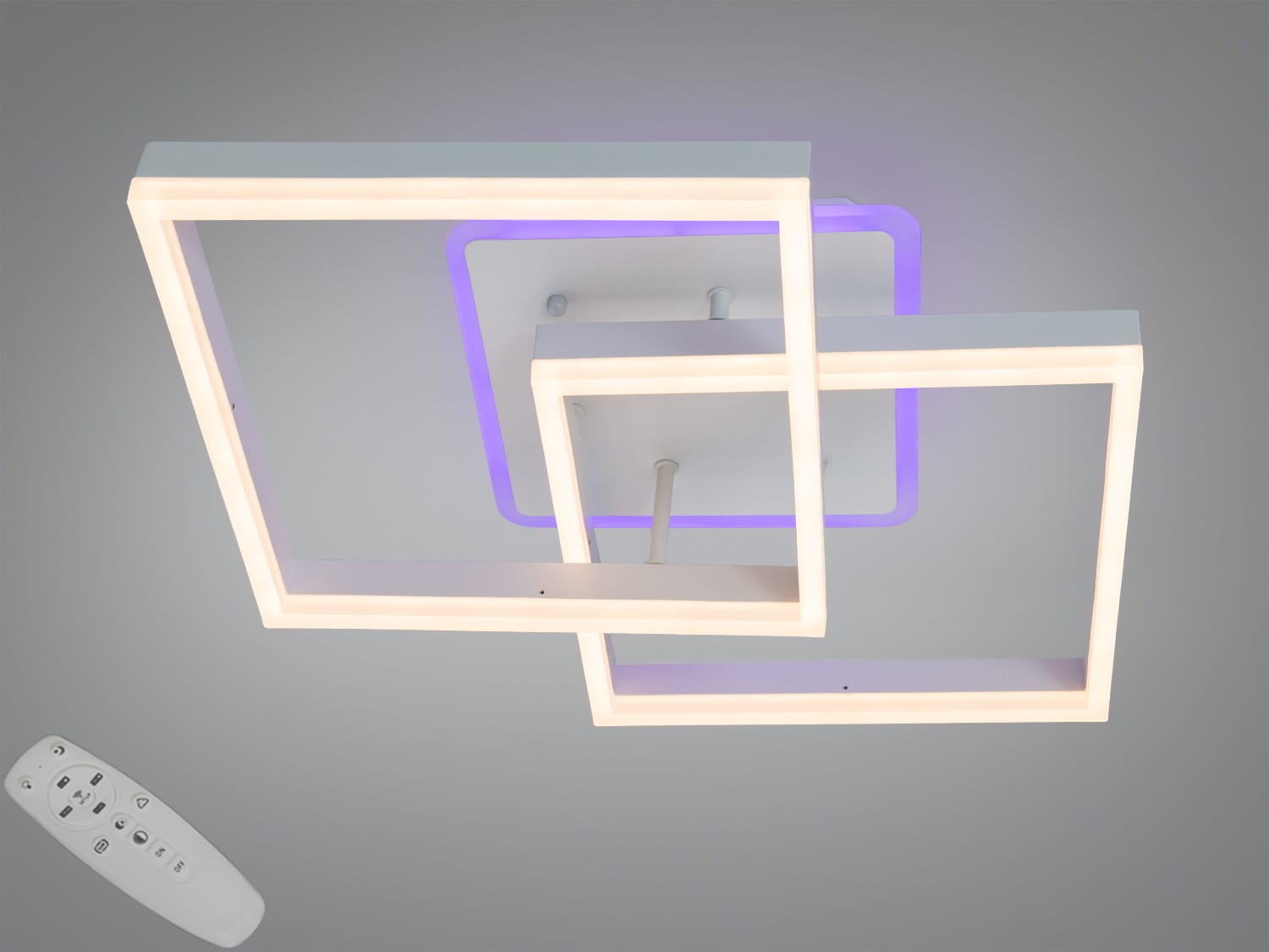 Стельова LED люстра 2546WHLED3COLDIM, біла