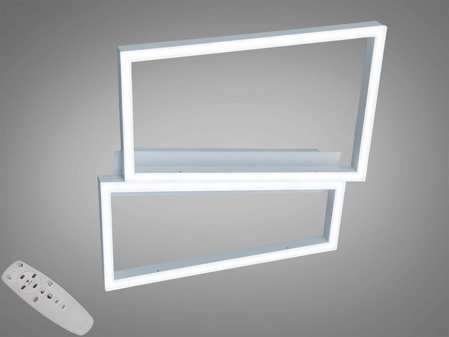 Стельова LED люстра 2552WHDIM, біла
