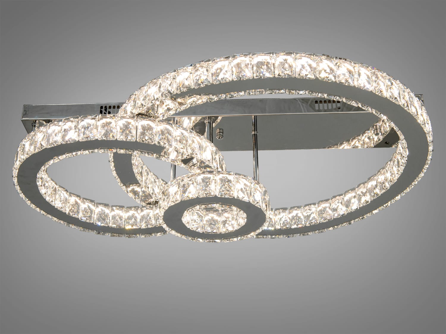 Стельова люстра 7708-3DHR, хром
