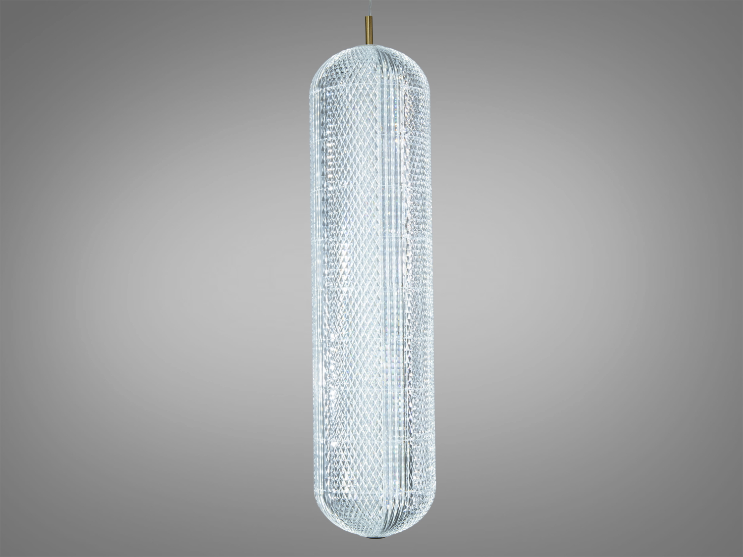 Підвісна LED люстра D221204-1L600, золота