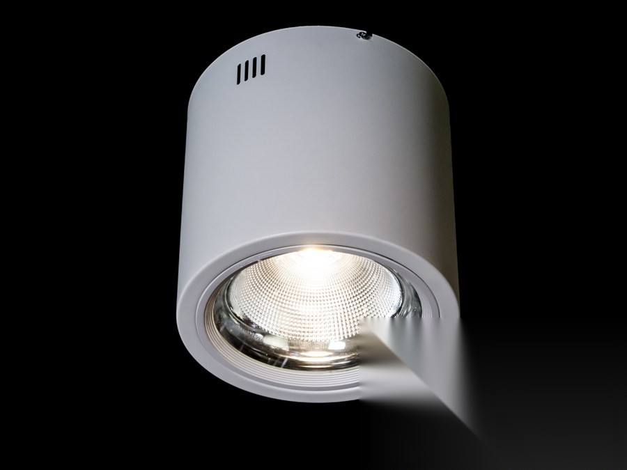 Точковий світильник DB-SR225-COB-50W-W, білий