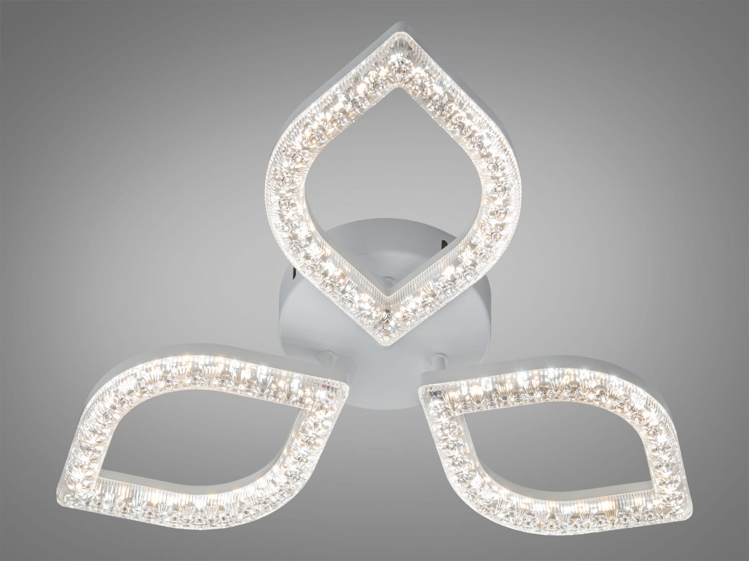 Стельова LED люстра MX4773-3SWH, біла