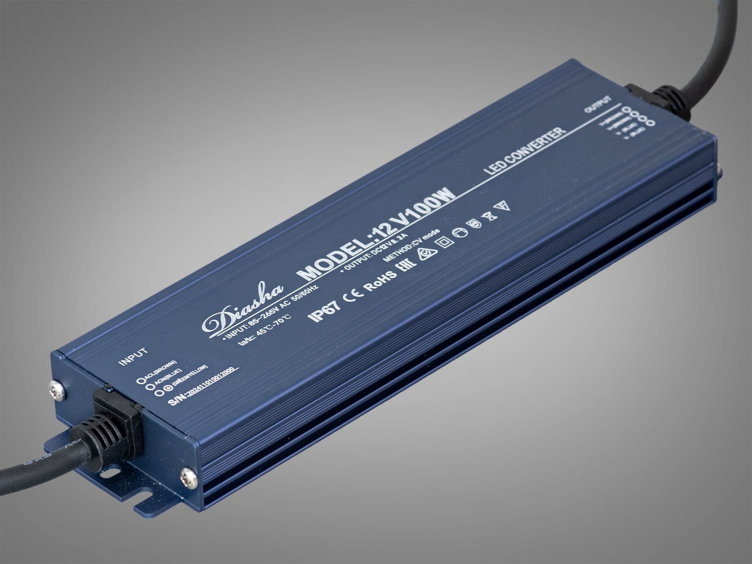 Блок живлення NP-12V-100W-IP67, 100 Вт