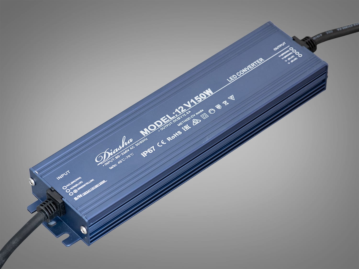 Блок живлення NP-12V-150W-IP67, 150 Вт