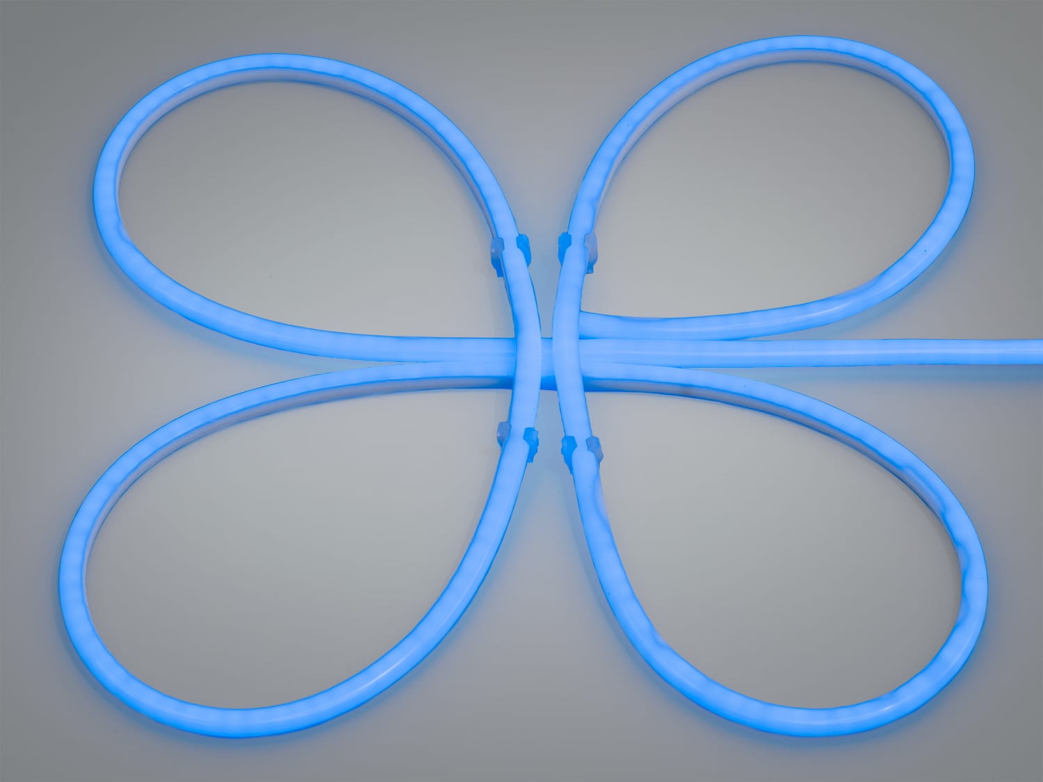 Гнучкий неон круглий P12-NEON-R-BLUE, блакитний