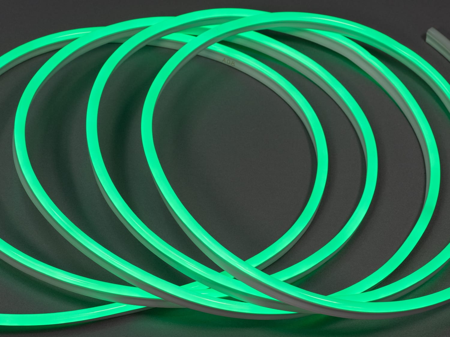Гнучкий LED неон P220-NEON-GREEN-65-7, зелений