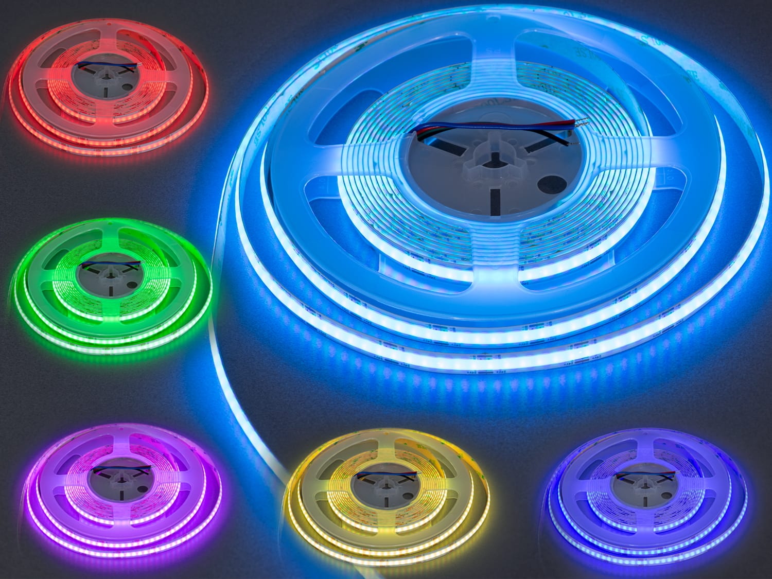 Світлодіодна стрічка COB P24-COB-840-RGB-20-10, RGB