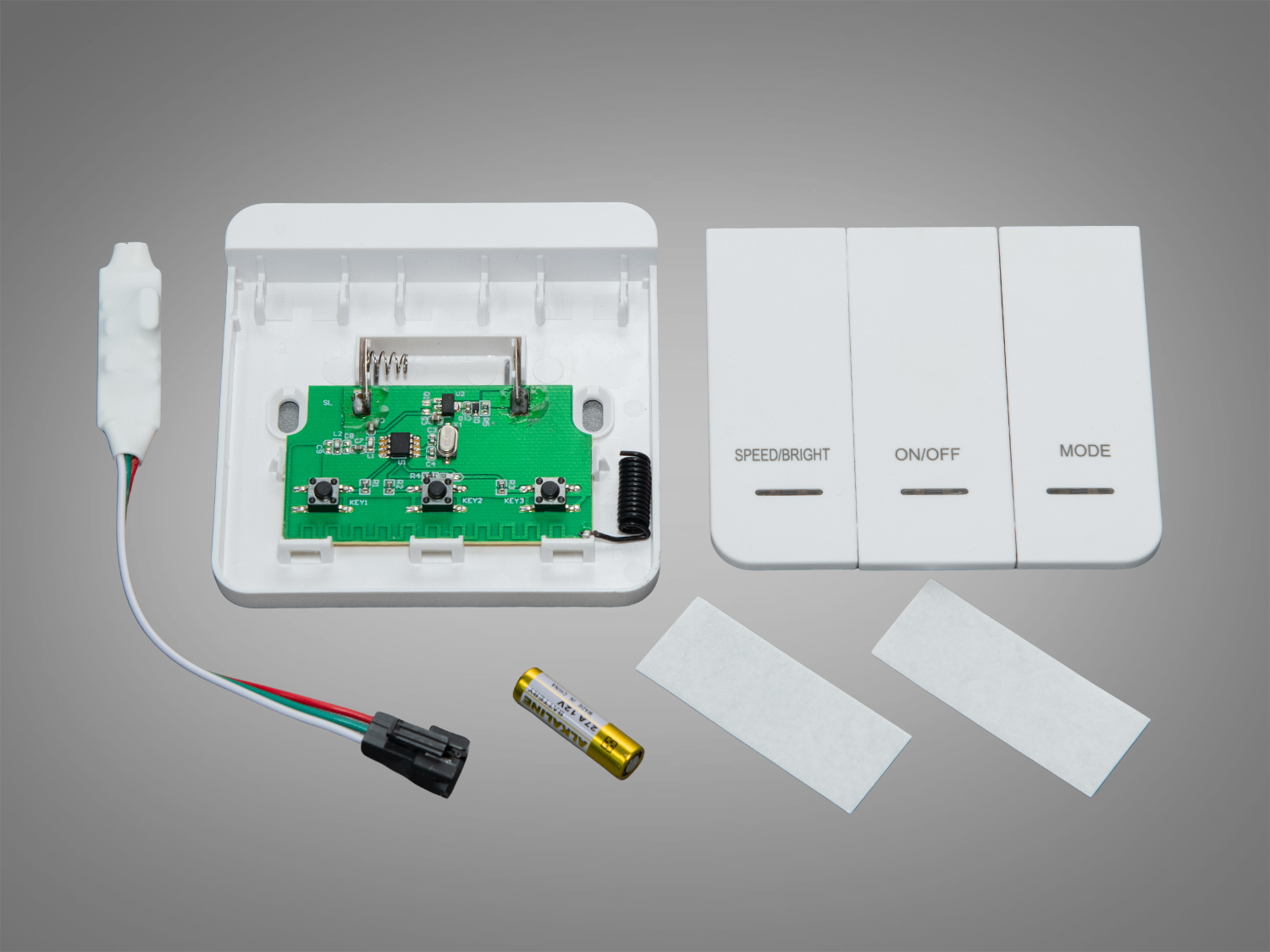 Контролер SPI PC-H3-3KEY-RF з радіокеруванням