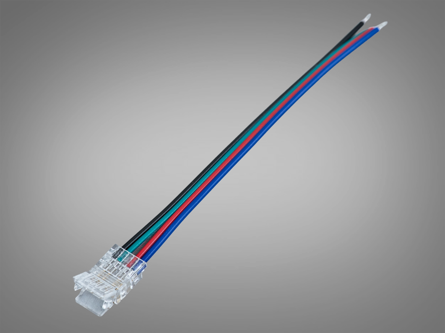 Конектор з кабелем PCON-4pin-CAB-8mm, прозорий