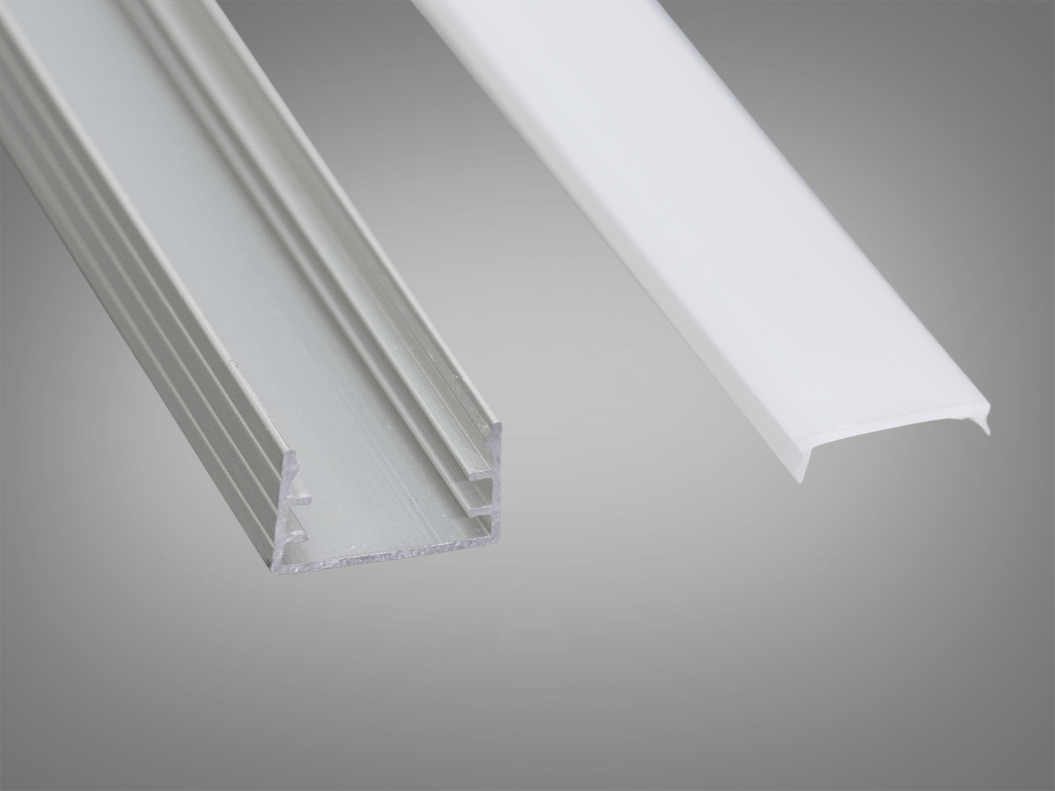 Профіль для LED стрічки PL-506-1M, накладний