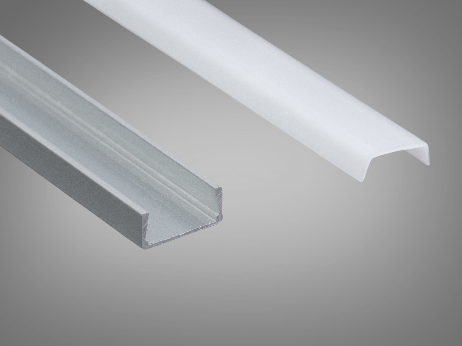 Профіль для LED стрічки PL-610-1M, накладний