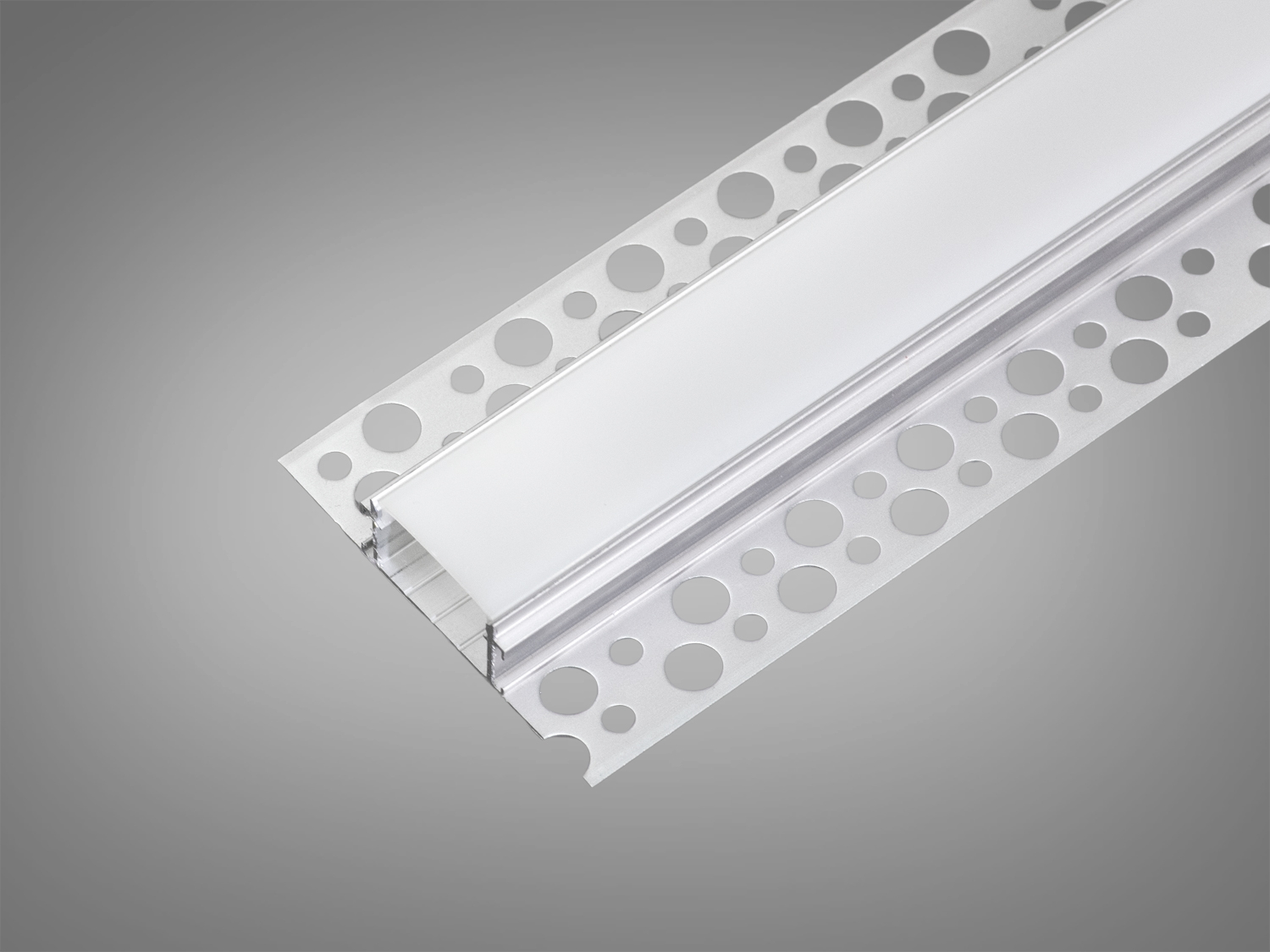 Профіль для LED стрічки PL-6114A-1M, сріблястий
