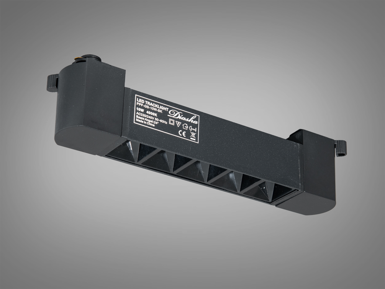 Трековий світильник PPF-GS-10W-BK, чорний
