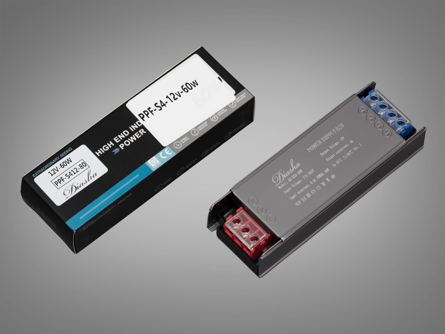 Блок живлення PPF-S4-12V-60W, з димером