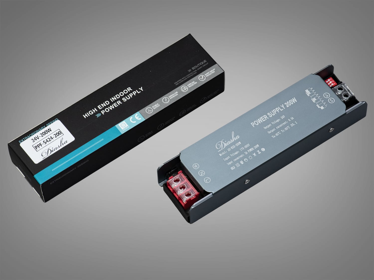 Блок живлення PPF-S4-24V-200W, з димером