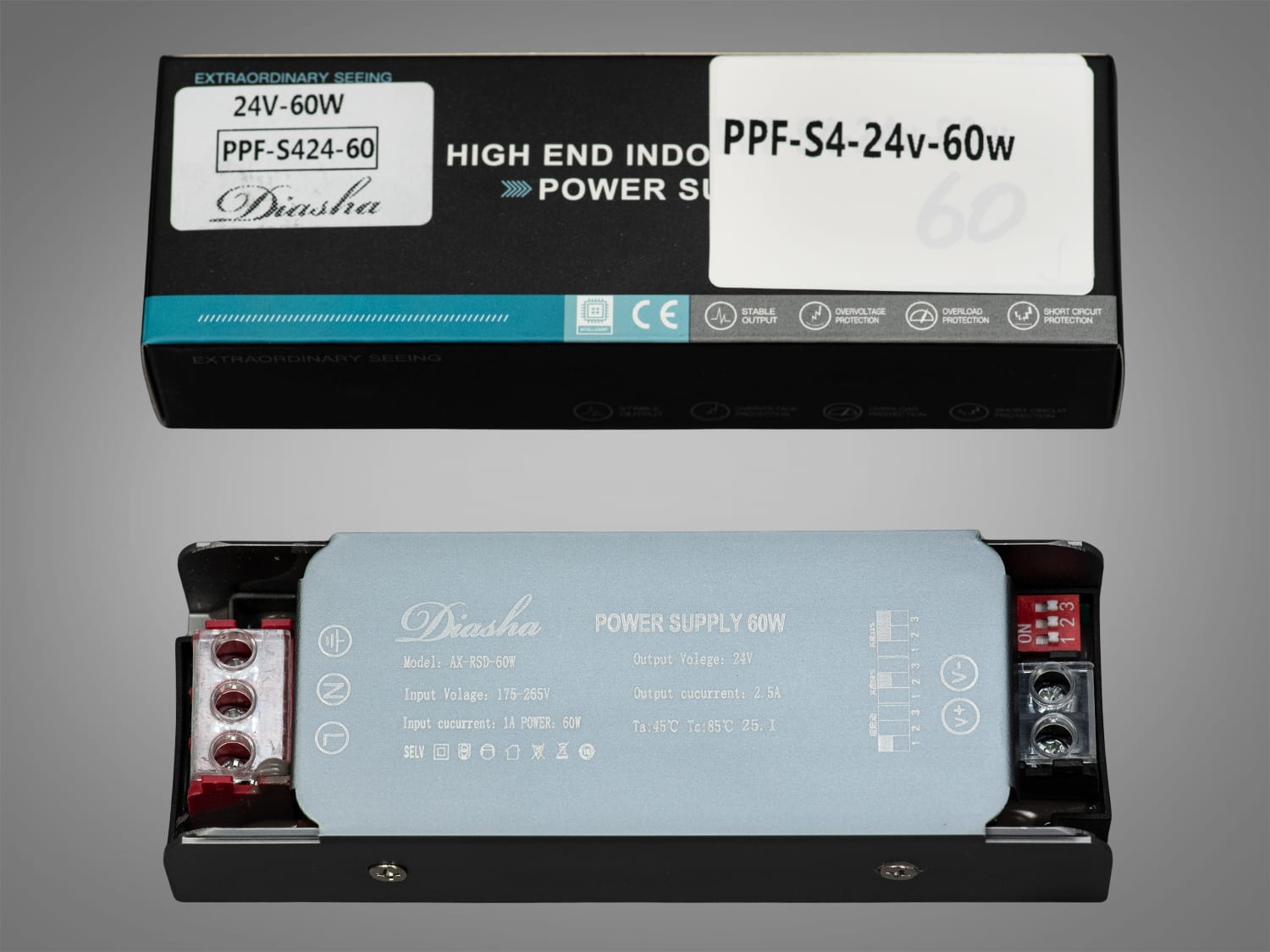 Блок живлення PPF-S4-24V-60W, з димером