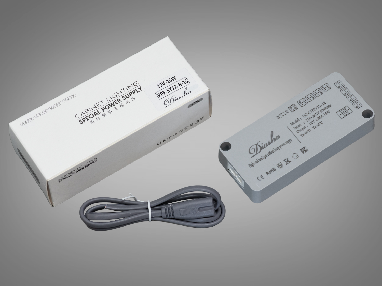 Блок живлення PPF-SY-B-12V-15W, 12В 15Вт