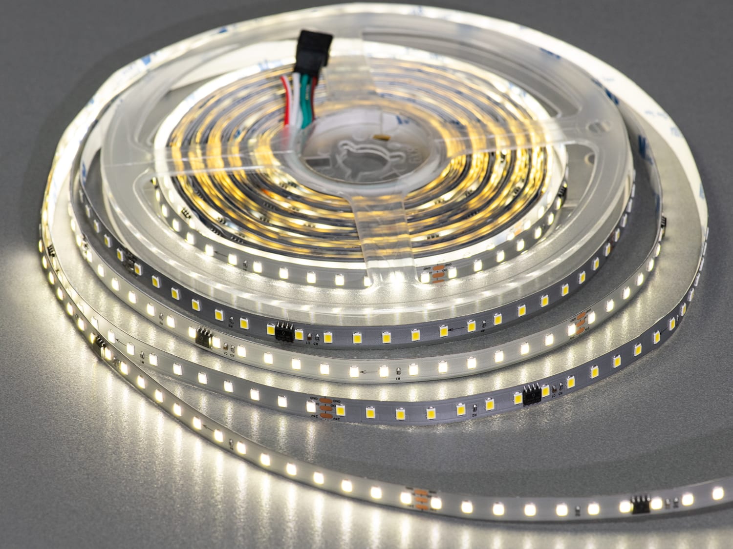 Адресна LED стрічка PWS24-2835-126-NW-20-8, нейтральне світло