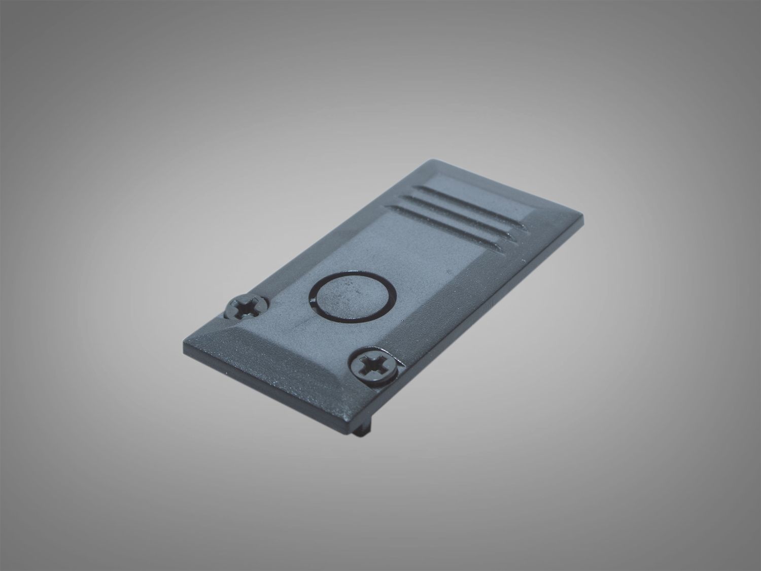 Торцева заглушка QY-END-CAP-20-BK, чорна