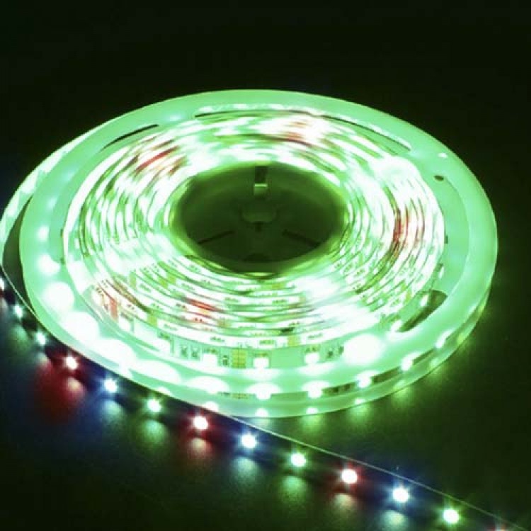 Світлодіодна стрічка Feron LS607 12В 14.4Вт/м RGB (27649)