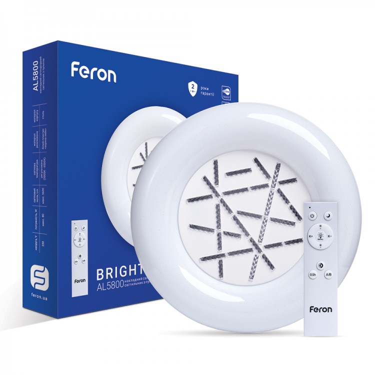Світлодіодній накладний світильник Feron AL5800 BRIGHT 80Вт