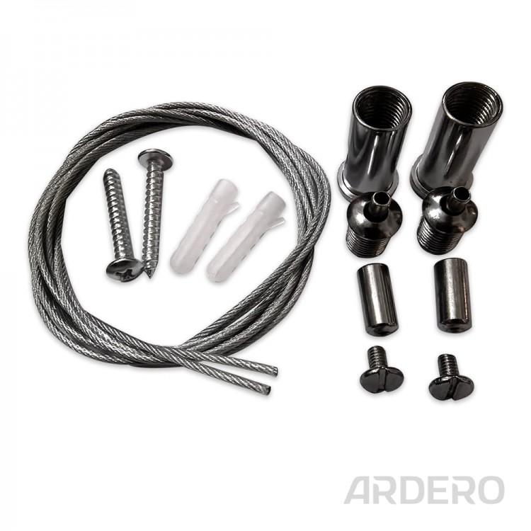 Тросовий підвіс Ardero LD4040-H для світильників AL4040 ModuLine 150 см