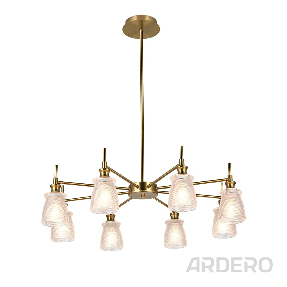 Світильник стельовий Ardero BL2080-2 BELL під лампу золото