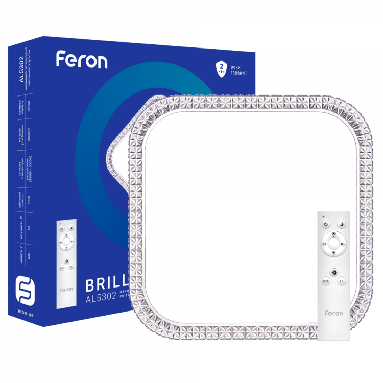 Світлодіодний світильник Feron AL5302 BRILLANT 60Вт