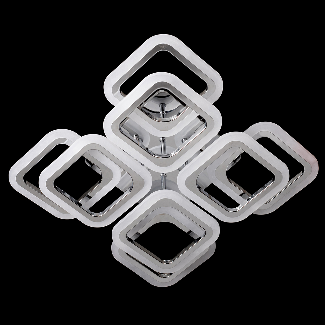 Люстра Світлодіодна SL-5342/4+4C CR DIMMER