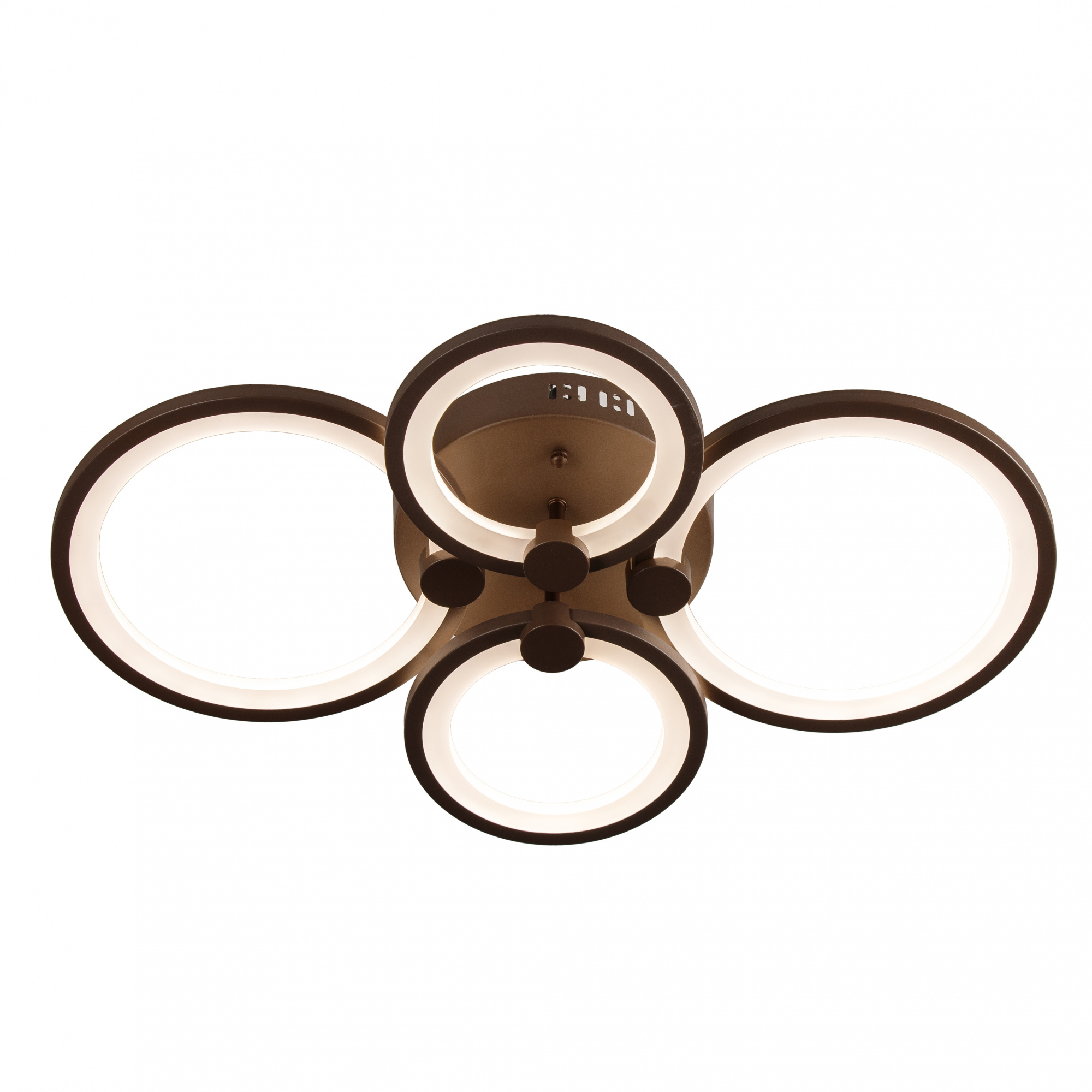 Люстра Світлодіодна SL-5332/2+2 COFFE 112W DIMMER