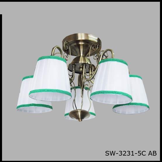 Люстра Декоративна SW-3231/5C AB