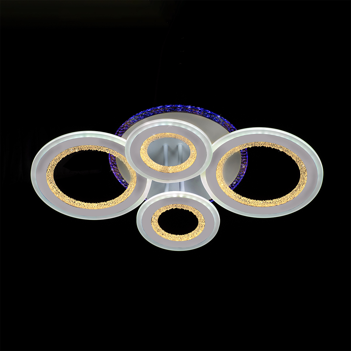 Люстра Світлодіодна SC-3251/2+2C WH+RGB