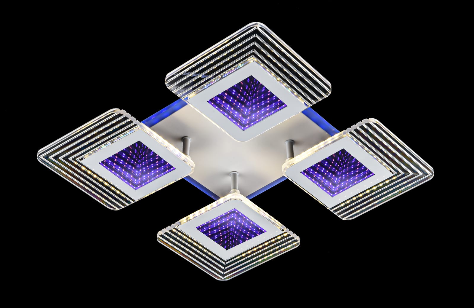 Люстра Світлодіодна SC-3517/4C WH/RGB