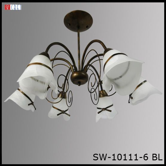 Люстра Декоративна SW-10111/6 BL+GD