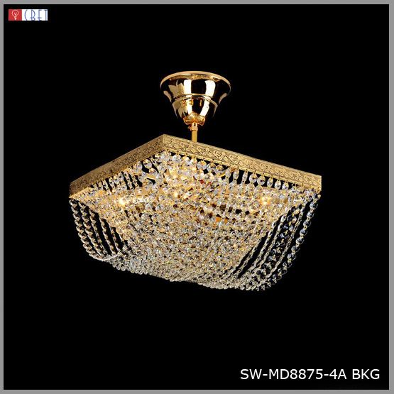 Люстра Кришталева SW-MD8875/4A BKG LED