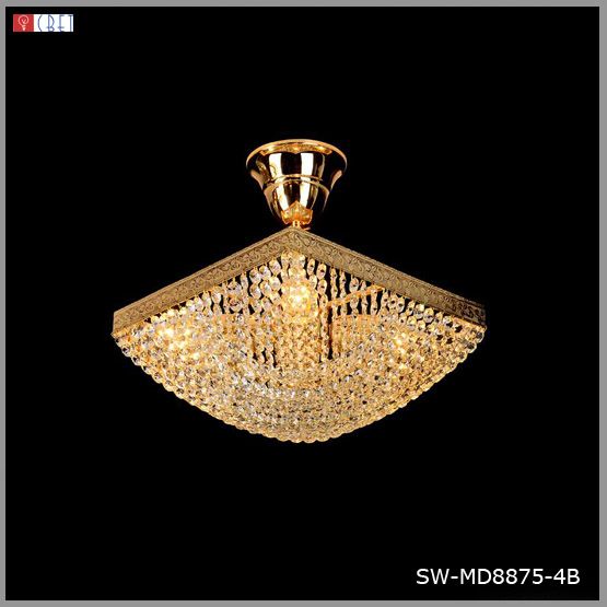 Люстра Кришталева SW-MD8875/4B BKG LED