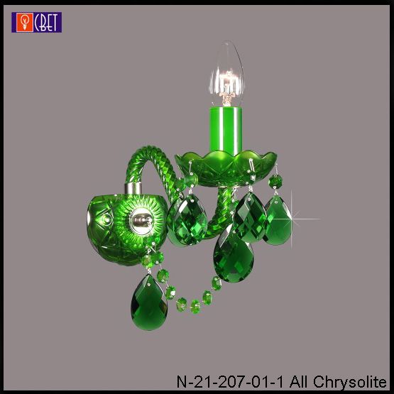Бра Glass LPS N-21-207/01/1 all chrisolite Ni
