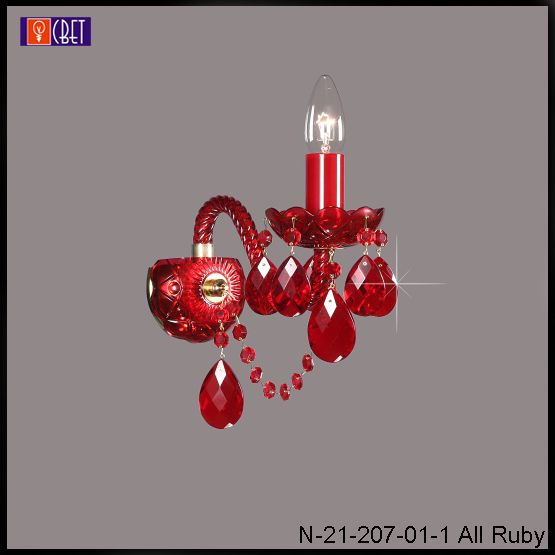 Бра Glass LPS N-21-207/01/1 all ruby