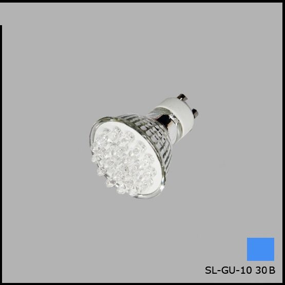 Лампочка Світлодіодна SL-GU10- 30 B синя