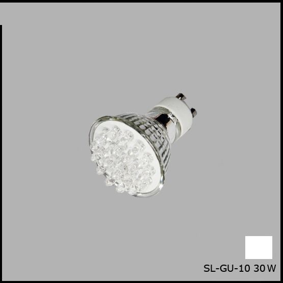 Лампочка Світлодіодна SL-GU10- 30 W біла