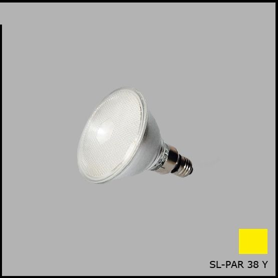Лампочка світлодіодна SL-PAR 38 YL жовта