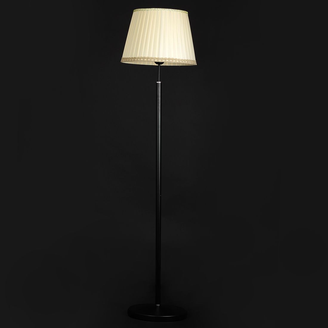 Торшер Декоративний SWT-3510 BK+SHADE