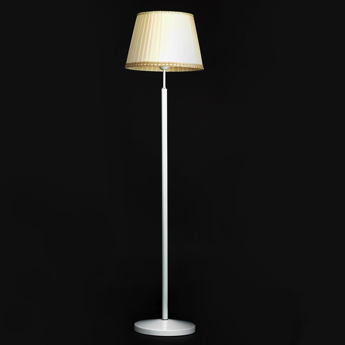 Торшер Декоративний SWT-3510 WH+SHADE