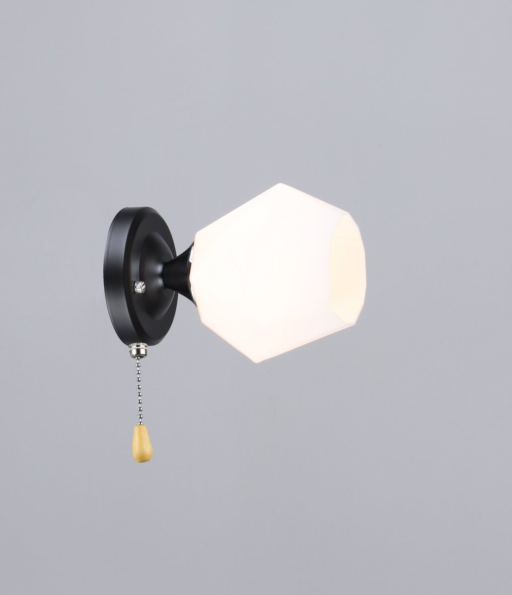 Бра настінне Sirius B N6094/1W BK+CR