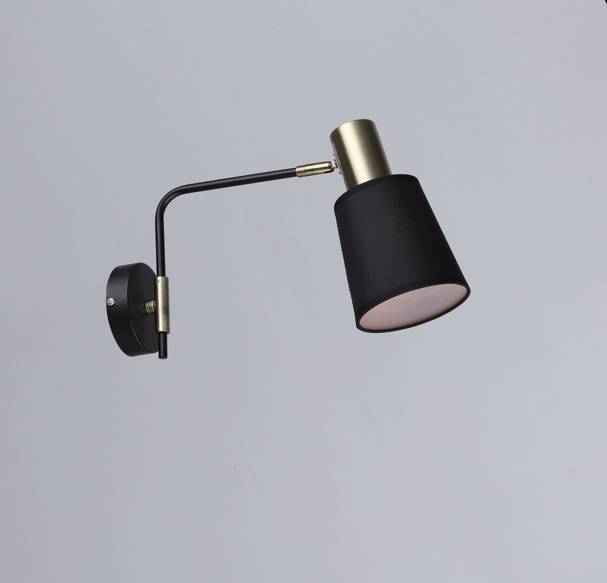 Бра настінне в стилі лофт Sirius B N6597/1W BK+AB