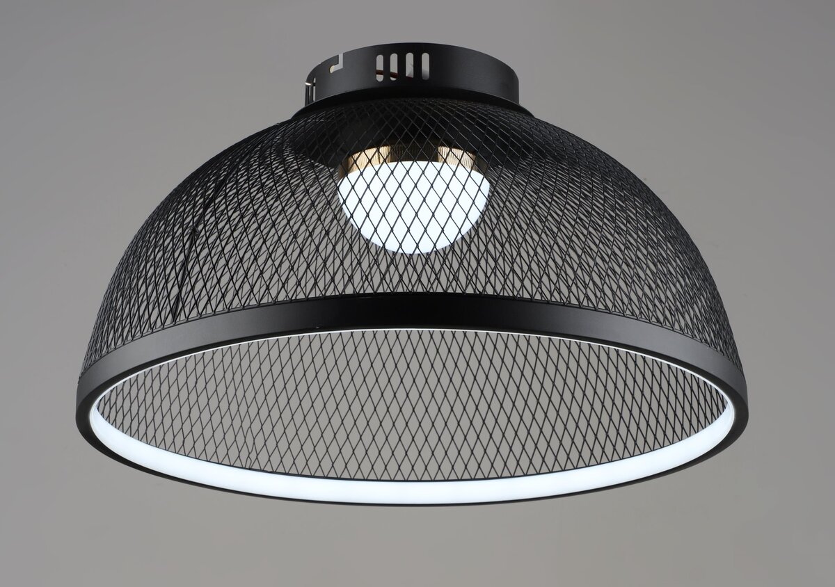 Люстра світлодіодна в стилі лофт VALESO B YH1349/70W BK+GD